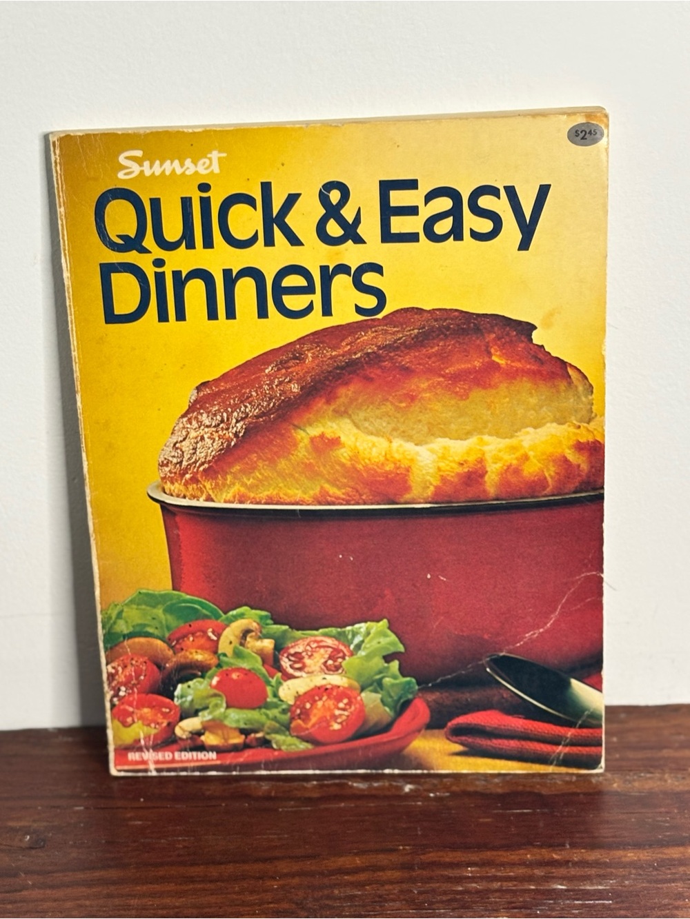 Quick & Easy Dinners Cookbook - Yellow Cover